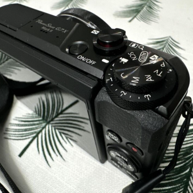 Camera Can G7X Mark II PowerShot Black Cameras-and-accessories