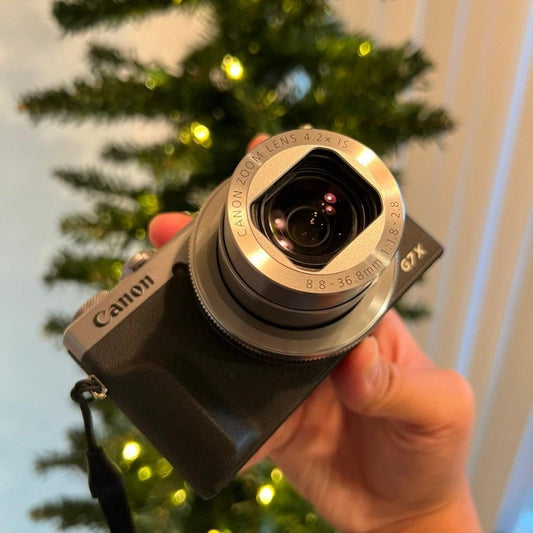 Camera Can G7X Mark Iii Wx Black and Grey Cameras-and-accessories